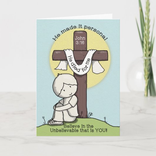 Maak het persoonlijk kaart (Voorkant)