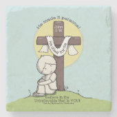 Maak het Persoonlijk Stenen Onderzetter (Voorkant)