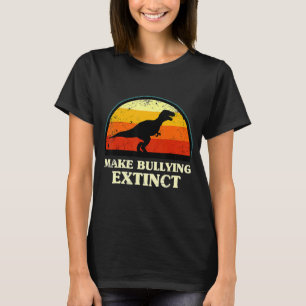 Maak het pesten uit, we Draag Oranje voor de Dag v T-shirt