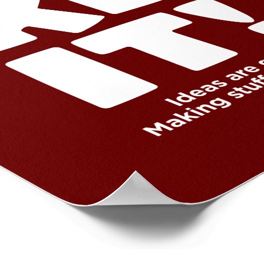 Maak het! poster (Hoek)