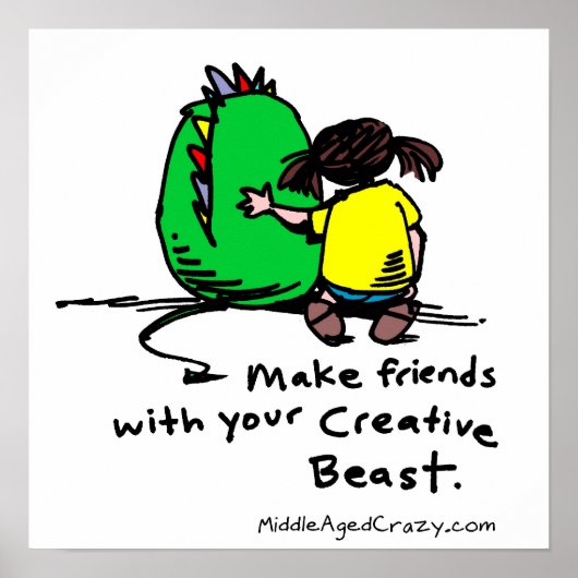 Maak het Poster van Vrienden (Voorkant)