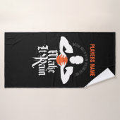 Maak het regenen (Basketbal) Badhanddoek (Badhanddoek)