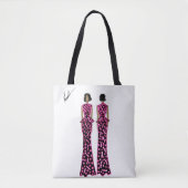 Maak het roze! tote bag (Voorkant)