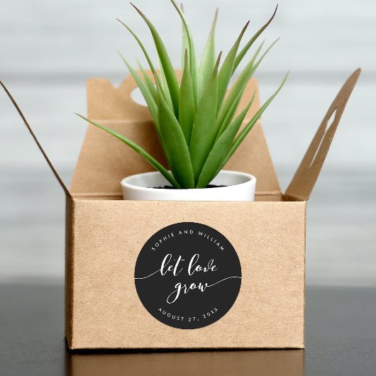 Maak het script minder fijn zodat de liefde zich u ronde sticker