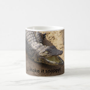 Maak het Snappy Crocodile Mok