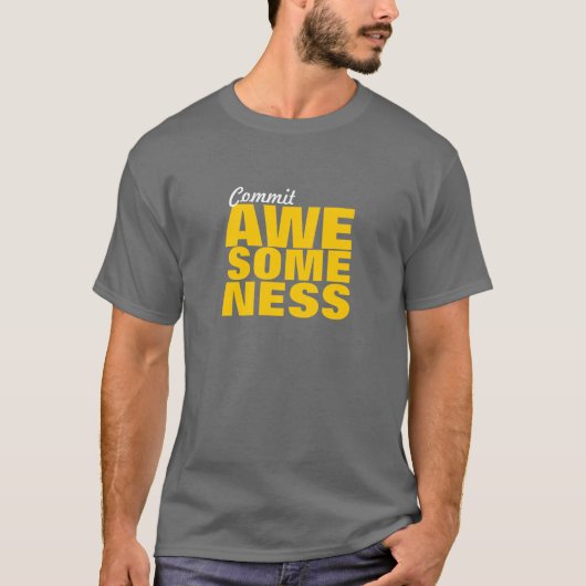 Maak het super t-shirt (Voorkant)