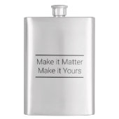 Maak het uit, maak het je klassieke fles flacon (Voorkant)