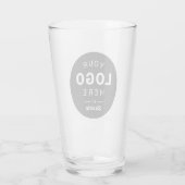 Maak het uw aangepaste merklogo glas (Achterkant)