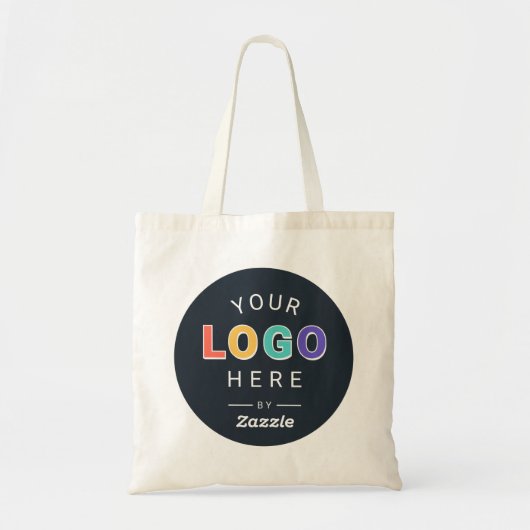 Maak het uw aangepaste merklogo tote bag (Voorkant)