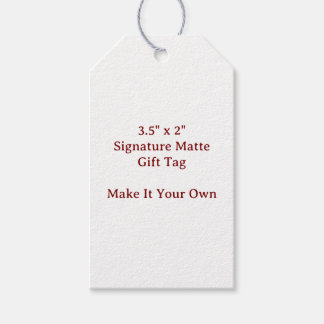 Maak het uw eigen 8,9 cm x 5 cm grijze touwtje cadeaulabel