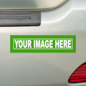 Maak het uw eigen aangepaste Bumpersticker (Op auto)