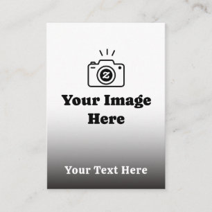Maak het uw eigen met favoriete foto en tekst informatiekaartje