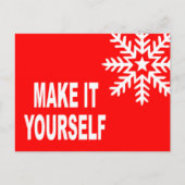 Maak het uw eigen Uitnodiging van het Briefkaart (Voorkant)