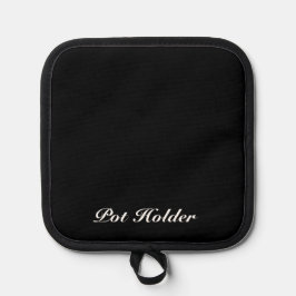 Maak het van jou met een aangepaste tekstpothouder pannenlap