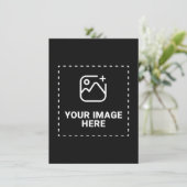 Maak het van jou met fotoontwerp menu (Staand voorkant)