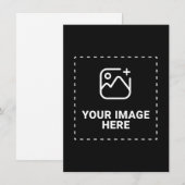 Maak het van jou met fotoontwerp menu (Voorkant / Achterkant)