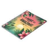 "Maak het vandaag geweldig" Notitieboek (Linkerzijde)