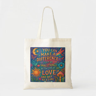 MAAK HET VERSCHIL CANVAS TAS