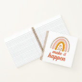 Maak het waar, Boho Goals and Dreams Journal Notitieboek (Binnen)