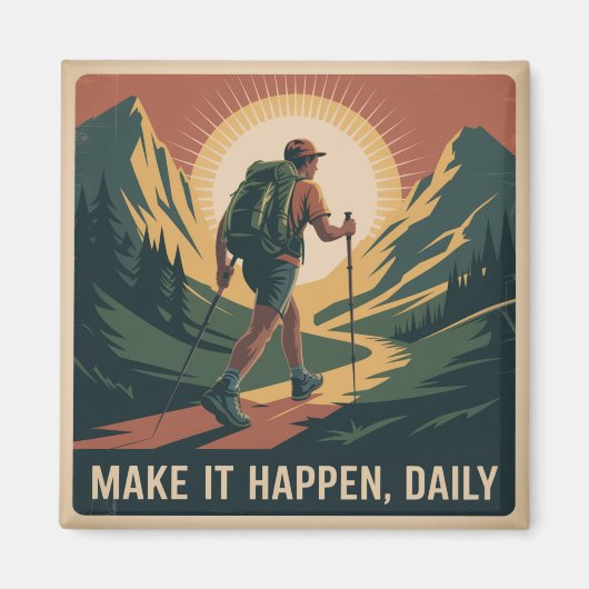 Maak het waar, elke dag magneet (Voorkant)