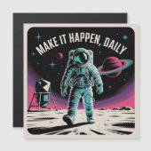 Maak het waar, elke dag magnetische uitnodiging (Voorkant / Achterkant)