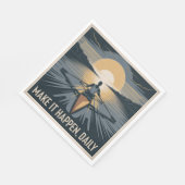 Maak het waar, elke dag servet (Hoek)