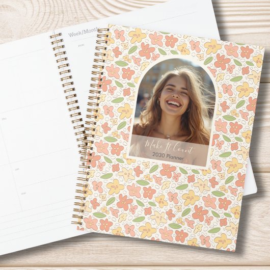 Maak het waar: Foto wekelijkse maandelijkse planne Planner
