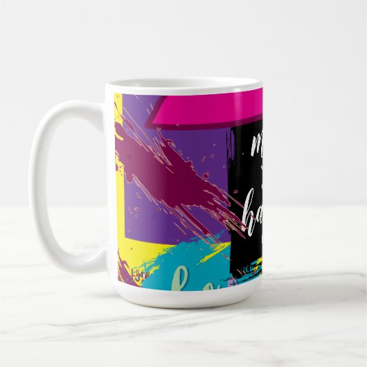 Maak het waar! koffiemok (Links)