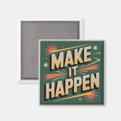 Maak het waar magneet (Voorkant / Achterkant)