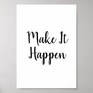 Maak het waar poster