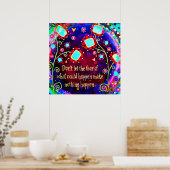 Maak het waar Quote Leuk Inspirivity Classroom Poster (Keuken)