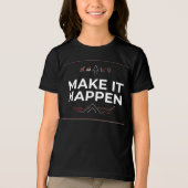 Maak het waar Tri-Blend shirt (Voorkant)