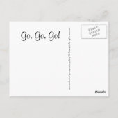 Maak het werk briefkaart (Achterkant)