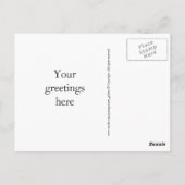 Maak het werk Mode Briefkaart (Achterkant)