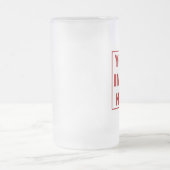 Maak het zelf-bevroren glazen Mok (Center)