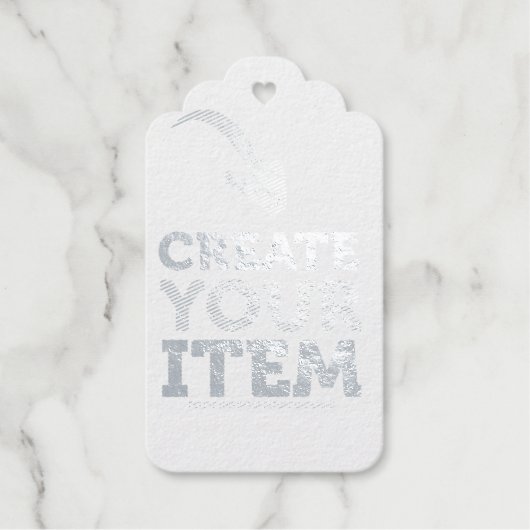 MAAK-HET-ZELF DIY Aangepaste upload bruiloft Cadeaulabels (Voorkant)