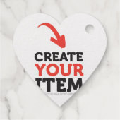 MAAK-HET-ZELF DIY Aangepaste upload hart huwelijks Bedankjes Labels (Achterkant)