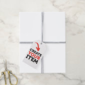 MAAK-HET-ZELF DIY Aangepaste upload huwelijksontwe Cadeaulabel (Met Touw)
