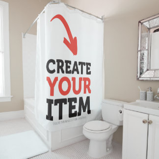 MAAK-HET-ZELF DIY Eigen ontwerp uploaden Douchegordijn