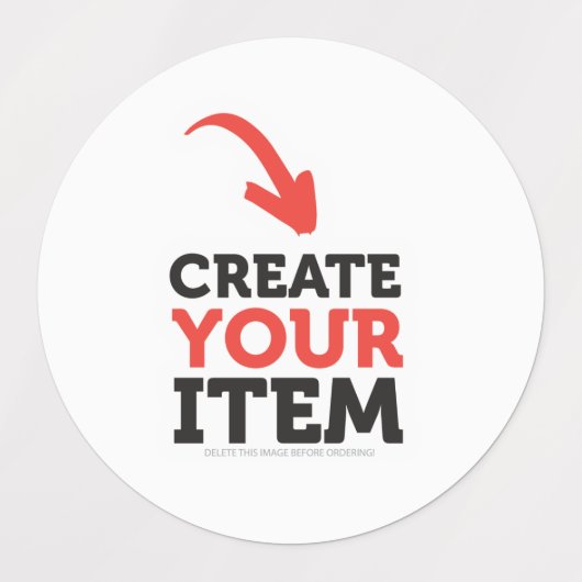 MAAK-HET-ZELF DIY Upload je ontwerp waterdicht Labels (Design 1)