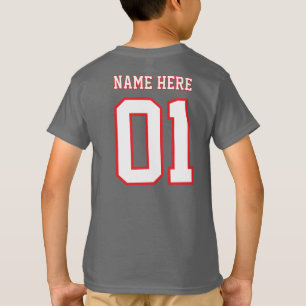 MAAK-HET-ZELF doe-het-zelf Aangepast ontwerp Jonge T-shirt