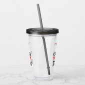 MAAK-HET-ZELF Doe-het-zelf ontwerp upload je eigen Acryl Drinkbeker (Links)