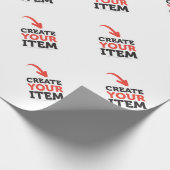 MAAK-HET-ZELF Doe-het-zelf ontwerp upload je eigen Cadeaupapier (Hoek)