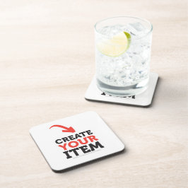 MAAK-HET-ZELF Doe-het-zelf ontwerp upload je eigen Onderzetter