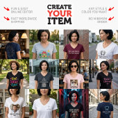 MAAK-HET-ZELF Doe-het-zelf ontwerp upload je eigen T-shirt