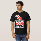 MAAK-HET-ZELF Doe-het-zelf ontwerp upload je eigen T-shirt (Voorkant volledig)