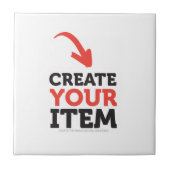 MAAK-HET-ZELF Doe-het-zelf ontwerp upload je eigen Tegeltje (Voorkant)