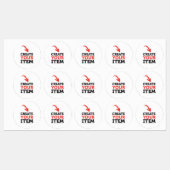 MAAK-HET-ZELF Doe-het-zelf Upload je ontwerp water Labels (Vel)