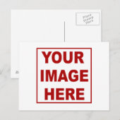 Maak het zelf eigen Briefkaarten (Voorkant / Achterkant)