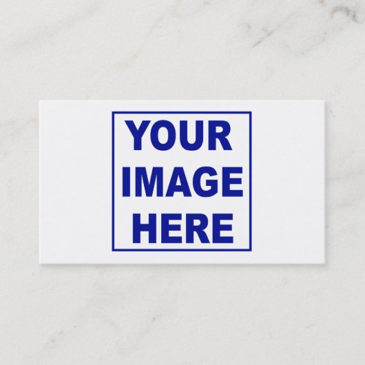 Maak het zelf eigen, klassieke Visitekaartje (Voorkant)